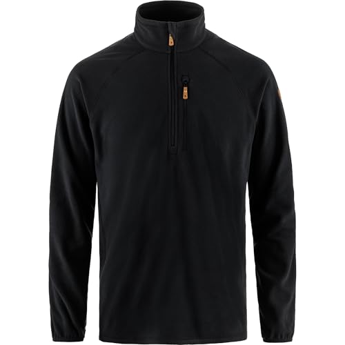 Sudadera Fjällräven Övik Lite Fleece Half Zip M para hombre en color verde