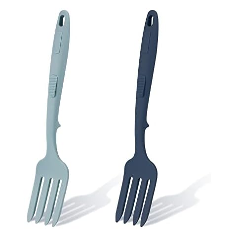 Tenedor de Cocina Silicona Flexibles Resistente al Calor Cover