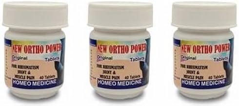 New Ortho Power Tablet Pack of 3 x 40 original