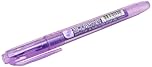 CROWN H-500 Highlighter Pens Chisel Tip Slim Highlighters - Pack Of 12 - With Bright Fluorescent Ink - Purple