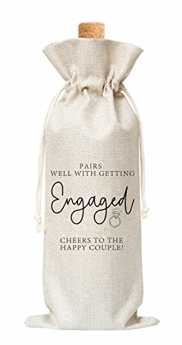 Engagement Wine Gift Bag