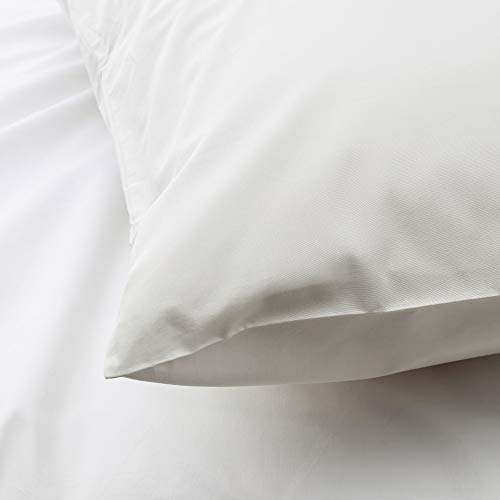 Taie d'oreiller 50x60 cm Blanc ProTuning ULLVIDE linge de lit coton rectangulaire