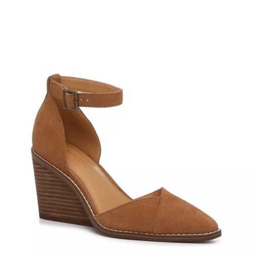 Women's Doriss Wedge Pump in Graham Crust Suede