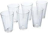 Apilables. Los vasos y cuencos Duralex son apilables para un almacenamiento cómodo y ahorra espacio. El cristal Duralex no poroso no absorbe líquidos.
