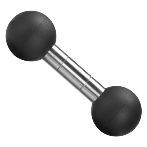 FANAUE   Adaptador de doble bola para motocicleta, de 25 mm a 25 mm, compatible con brazos de doble toma RAM Mounts, soporte GPS para moto y accesorios de bicicleta