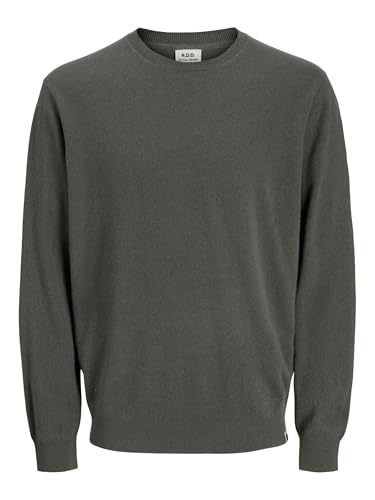 Rddbrooks Knit Crew Neck tricot manches longues homme pour le bureau