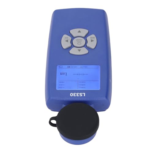 Spectrum Illuminance Meter with UV Index and Flicker Frequency Color Temperature Tester for Lighting Fixtures Outdoor Greenhouse - Thumbnail 2