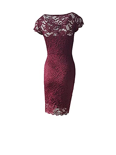 ODCOCD Women's Lace Dress/Cocktail Party Dress/Wedding Guest & Bridesmaid Dresses3