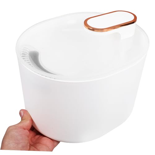 Fuente de agua para mascotas capacidad 3L blanca miniatura 7