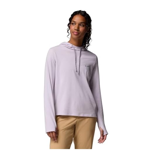 Columbia Sun Trek Hoodie Ii für Damen, Lavender Pearl, L