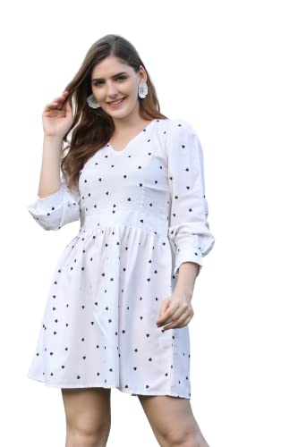 Image of Leriya Fashion Western Dresses for Women |A-Line Knee-Length Dress | Indo Western Dress for Women| Short Dress
