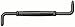 Wera 05017305001 Offset Screwdriver 919 PZ 1 + 2x125mm