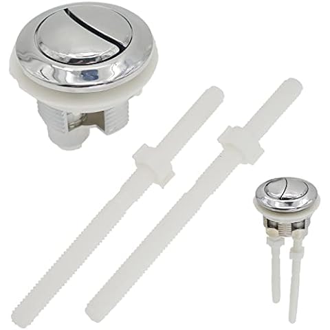 LRMYS 38mm Round Dual Push Toilet Button Cover