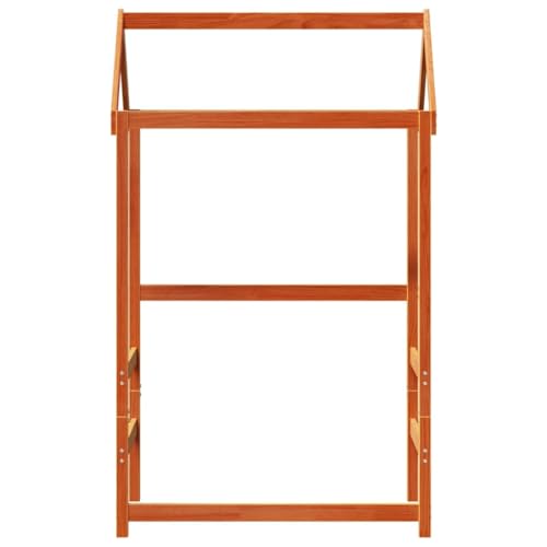 Vidaxl Tetto Letto Bambini Marrone Cera 98X70X176,5 Cm Massello Pino, Tetto Per Letto, Tettoia Per Letto Bambini, Baldacchino Per Letto Bambini - 5