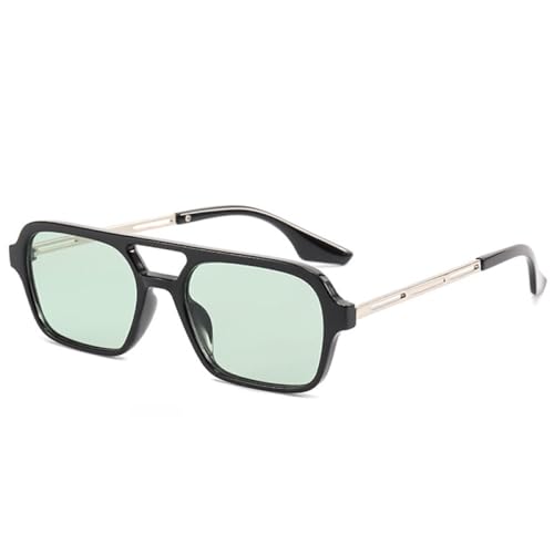 Lunettes de soleil double ponts carrées pour vos festivals et terrasses