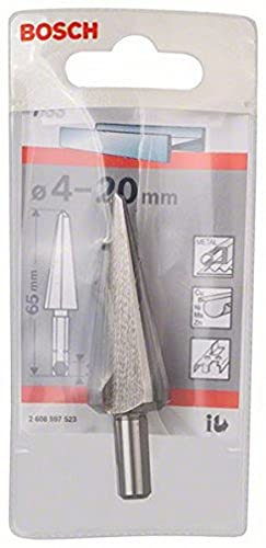 Bosch Accessories 2608597523 Fraise progressive HSS queue six pans Ø 4-20 mm