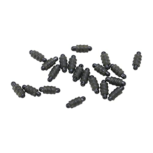 Zerone 20 conectores para pesca de carpa plástico miniatura 5