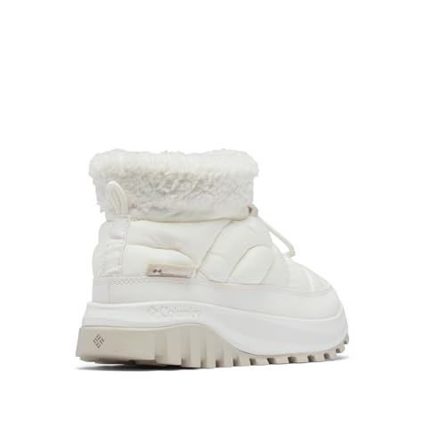 Columbia Bottes courtes Snowtrot, Embrace Warmth, Innovation réfléchissante, Résistant à l'eau, Accès rapide, Amorti amélioré, Adhérence inégalée - Femmes