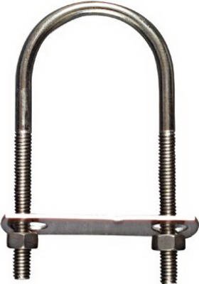 2193BC 536 5/16" X 2" X 4-1/2" U Bolt - Stainless Steel