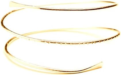 Fheaven Women Fashion Egypt Bar Curve Geo Open Upper Arm Cuff Armlet Armband Bangle Bracelet Gift
