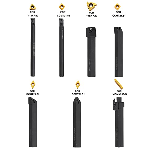 NEYOMID Utensili Tornitura Metallo,7pcs 12mm