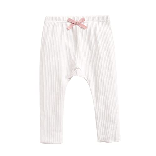 Baby Girl Legging Basic Ribbed Sweater Legging Spring Footless Knit Tights Little Girls Dress Bottom Top Pants