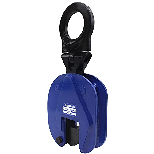 Tougher Vertical Plate Clamp, 4400Lbs/2T Plate Lifting Clamp Jaw Opening Up To 1.3 Inch, For Lifting And Transporting #TOP4