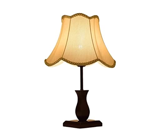 Lampe de table créative et minimaliste avec socle en bois brut