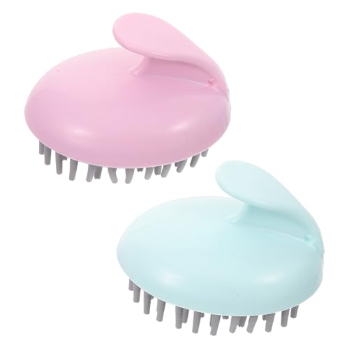 Beaupretty 2pièces Brosse De Massage Du Chevelu Avec Shampoing Pour Nettoyer Cheveux Et Chevelu Masseur De Pour Stimuler Circulation Et Détente