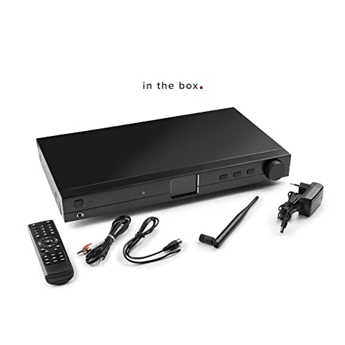 Audizio Trento - Internetradio WLAN, DAB Radio mit Bluetooth, WiFi Mediaplayer, Fernbedienung, 2,4 Zoll TFT Display, 99 Speicherplätze, Sleeptimer, Wecker, DAB Plus Radio, FM Tuner, Radio Receiver – Bild 7