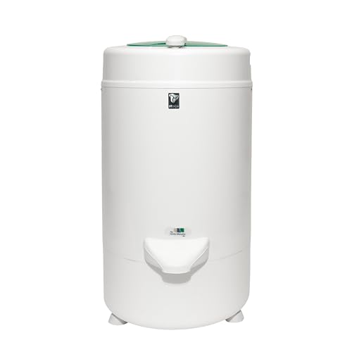 The Laundry Alternative Ninja Spin Dryer - Portable Spin Dryer for Clothes - 3200 RPM with High Tech Suspension System - Portable Ideal for Apartments, RV Travel - Emerald