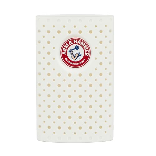 Arm & Hammer OdorBusterz ShelfMATE™, White Linen – Decorative Odor Absorber with Baking Soda for Small Spaces, Closets & Storage Areas - image 1