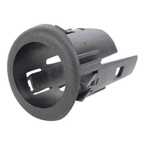Rear Left Inner Parking Assist Sensor Bezel Black Drivers Side Compatible with 2008-2015 Ford F-250 Super Duty F-350 Super Duty