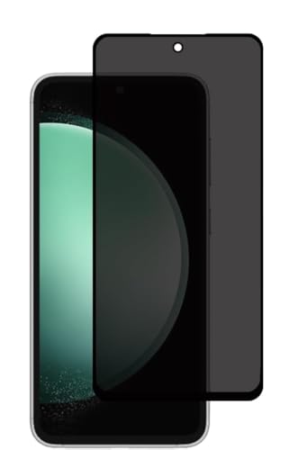 Image of ZARALA Privacy Screen Protector for Samsung Galaxy S23 FE Fingerprint is Not Working Anti-Spy Tempered Glass Film, 9H Hardness, Anti Scratch, High Sensitivity, Anti-Spy Screen Protector