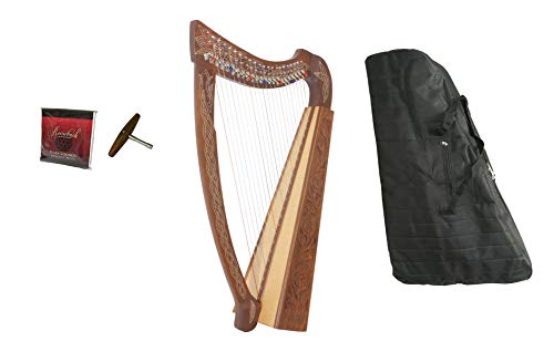 Roosebeck Heather Harp with Gig Bag