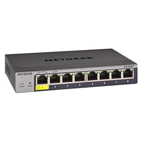 NETGEAR 8-Port Gigabit Ethernet Smart Switch (GS108T) Cover