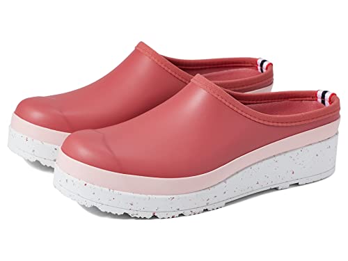 Hunter Play Speckle Sole Clog Shoes For Women - Synthetic Upper With Textile Lining, Slide Closure, And Outsoleglenmore Rose/Azalea Pink 8 M #TOP3