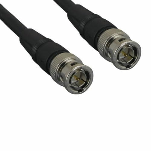 25' BNC to BNC Composite Video Cable Shielded for Broadcast System CCTV TV