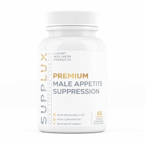 PREMIUM Male Appetite Suppressant - Weight Loss Pills, Fat Burner for Men, GLP-1 Pathway Support - Can Help Sustain Muscle While Burning Fat - Powerful Fat Burning Assistance- 60 Capusles