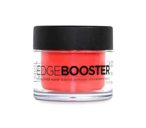 Style Factor Mini Edge Booster Strong Hold Hair Pomade Color Travel 0.85oz (Strawberry)