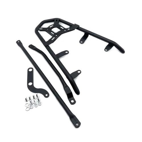 Porte-bagages arrière pour moto LONCIN VOGE 350 AC support de chargement noir