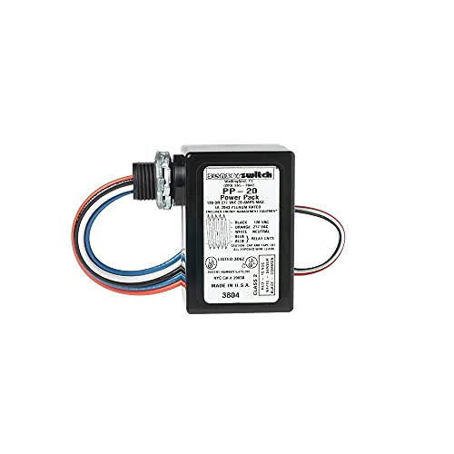 Lithonia Lighting PP20 Power Pack for Low Voltage Sensor System, Dual Voltage Transformer, Self-Contained Relay, Powers Up to 14 Sensors