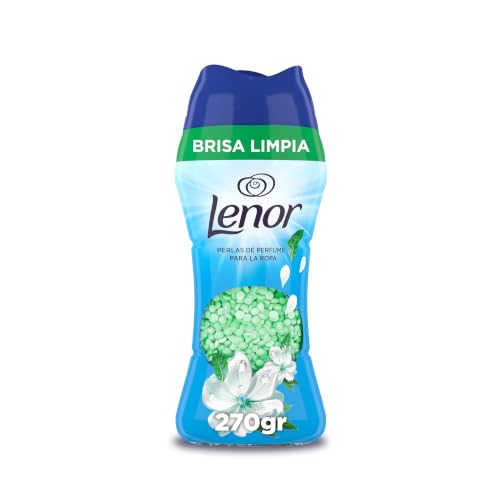 Lenor Perlas De Perfume, Brisa Limpia, 270 g, Frescor Que Dura Y Dura.