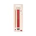 Legami Refill for Erasable Gel Pen, Set of 3 Refills, 13 cm Height, Red Thermosensitive Ink, 0.7 mm Tip