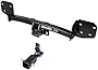 Draw-Tite Hidden Hitch 76907, Completely Hidden Trailer Hitch, 2 in. Removable Receiver, Black, Compatible with 2011 – 2022 Subaru Outback Wagon