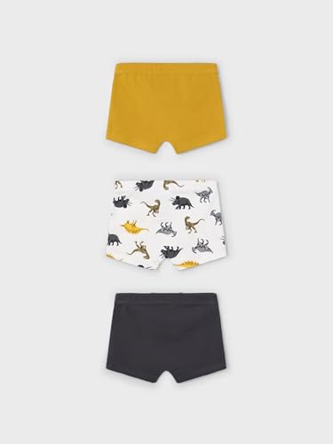 Mayoral Set of 3 Boxers for Boys Mustard2