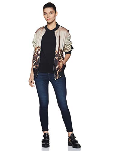 Image of Miss Chase Women's Maroon Super Soft V-Neck Short Sleeves Cotton Solid Regular Fit T-Shirt