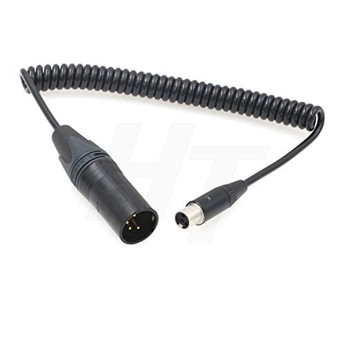 Cable XLR de 4 pines a Mini XLR retráctil contra tirones de monitor 2