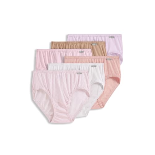 Image of Jockey Women's Underwear Plus Size 100% Cotton Elance Hipster - 6 Pack