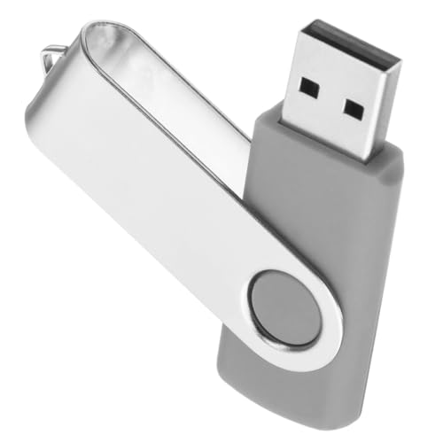 Image of 1GB USB Flash Drive 1PCS EASTBULL USB 2.0 Drive Swivel USB Stick Memory Stick Metal Pen Drive (Grey)